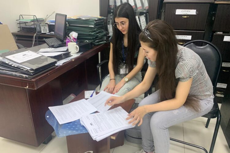 5. Počas stáže v jednej z partnerských spoločností