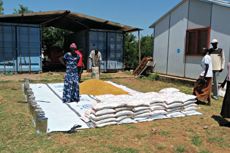 Príprava výdaja potravín na prídel