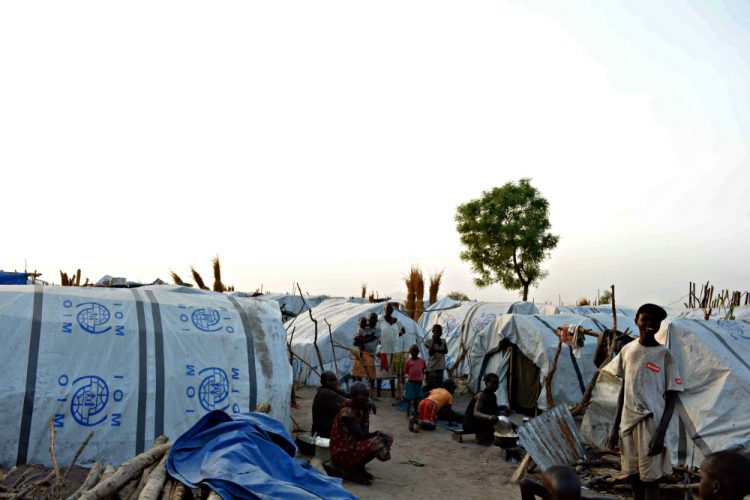 Kuchyňa  v utečeneckom tábore