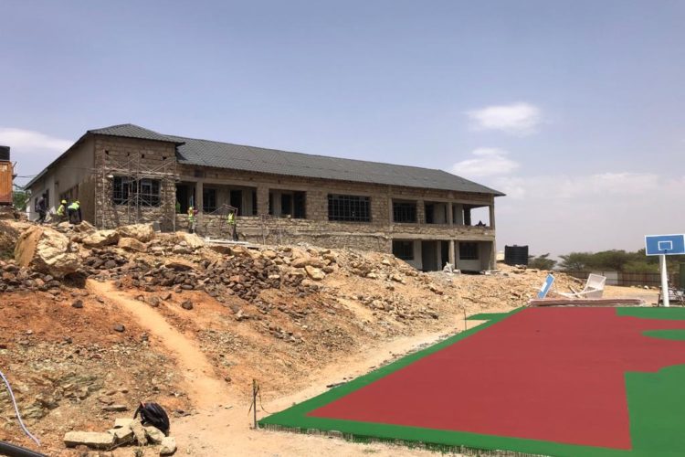 rozšírenie admin budovy Kakuma a nové basket ihrisko (1)